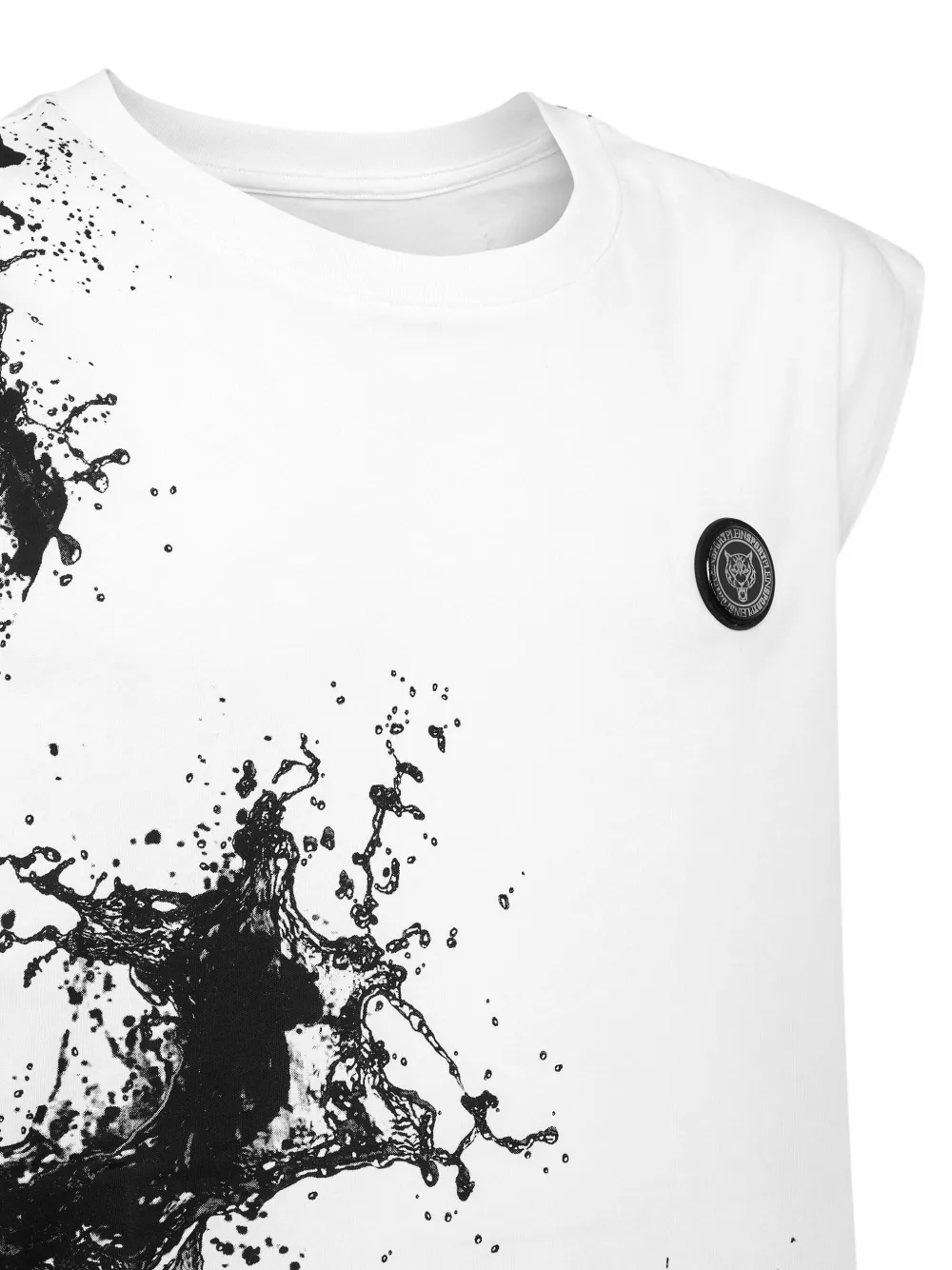 Plein Sport Splash tanktop Wit