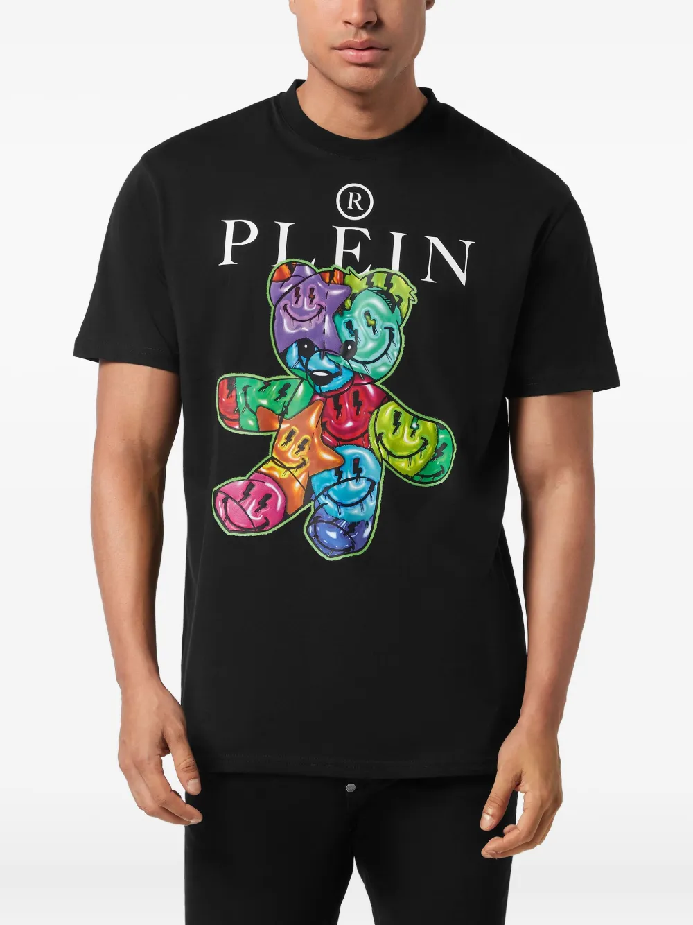 Philipp Plein Balloon Teddy T-shirt Zwart