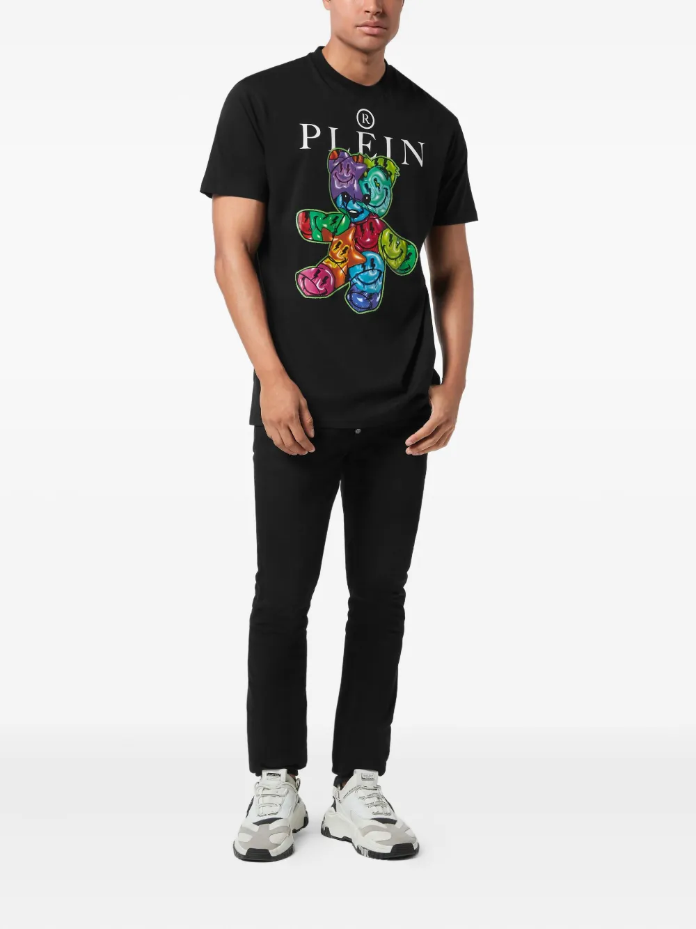 Philipp Plein Balloon Teddy T-shirt Zwart