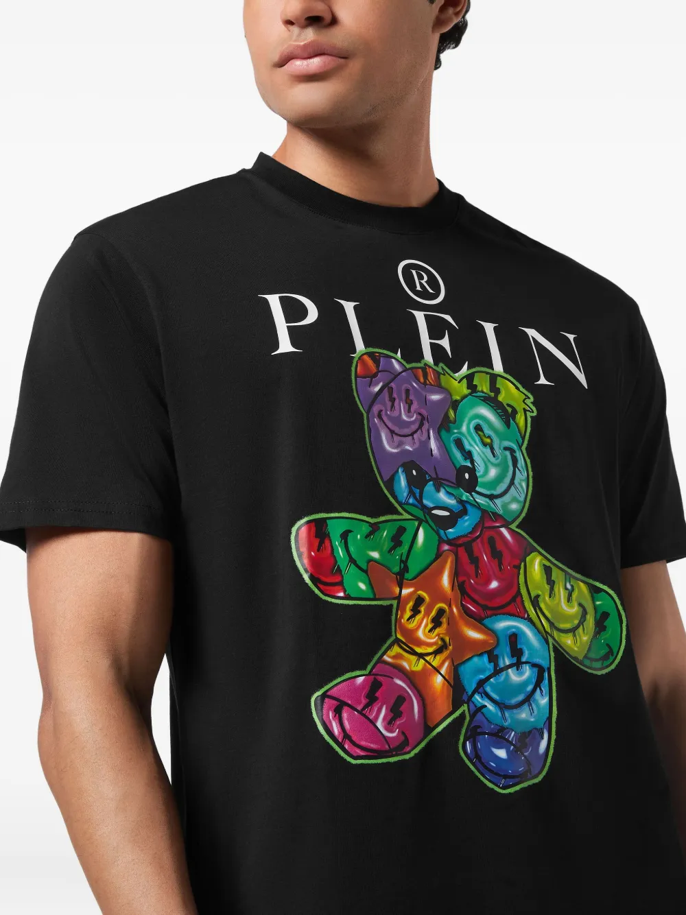 Philipp Plein Balloon Teddy T-shirt Zwart
