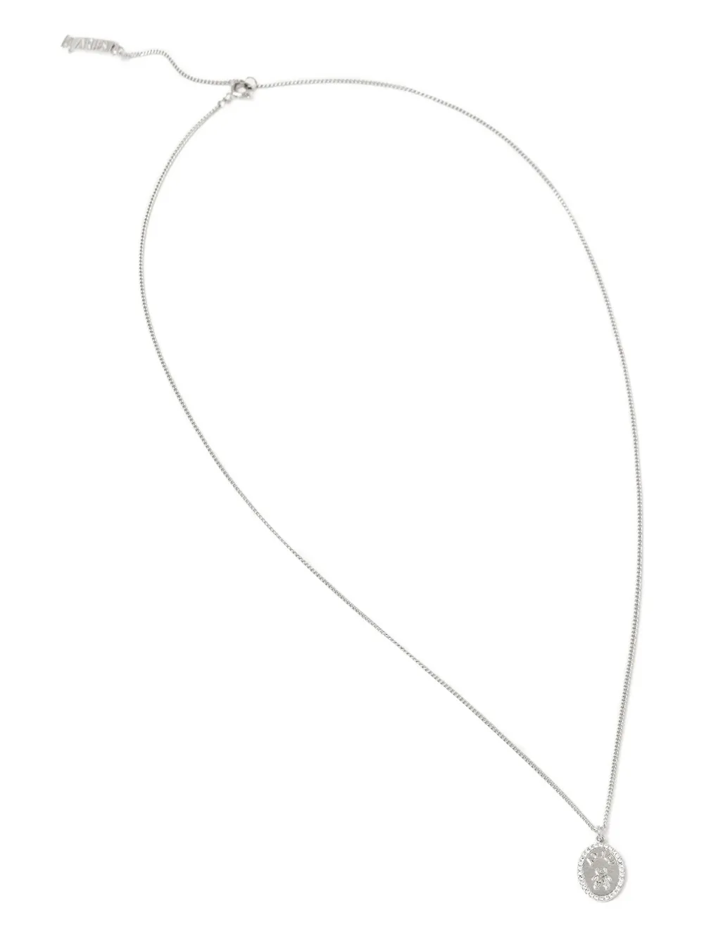 Aries zodiac necklace | Silver | Image 1
