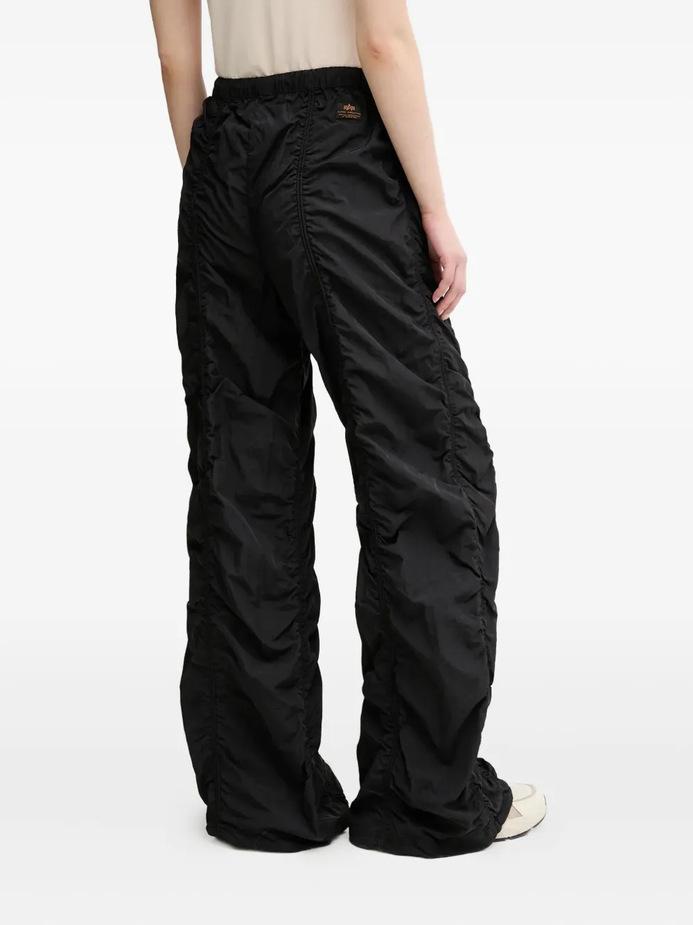 Alpha Industries Gesmockte broek Zwart