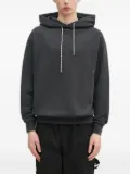 Aries drawstring-detail hoodie - Black