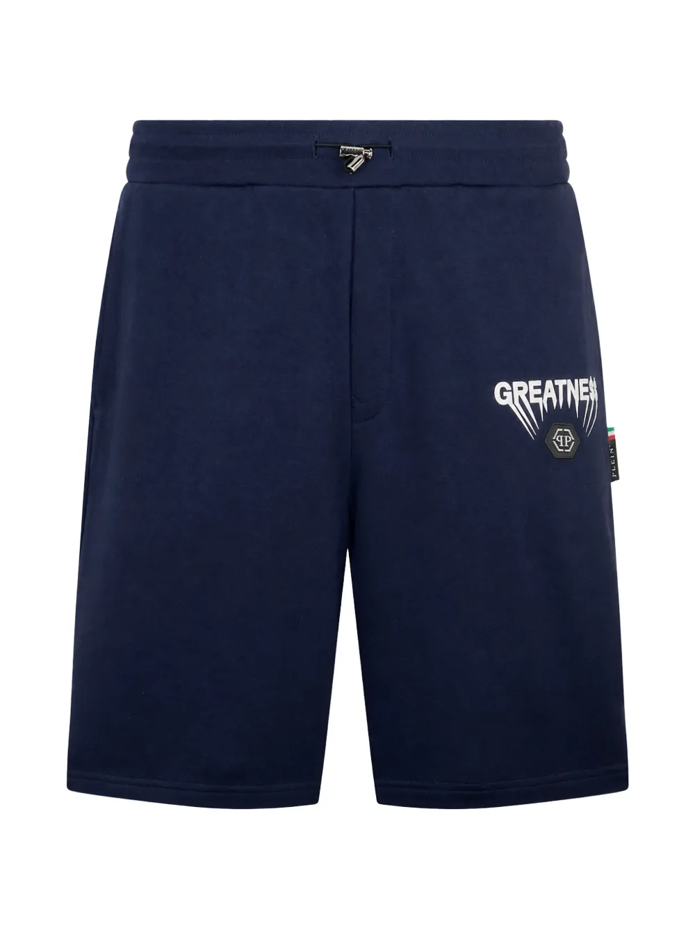 Philipp Plein Greatness Shorts aus Fleece - Blau