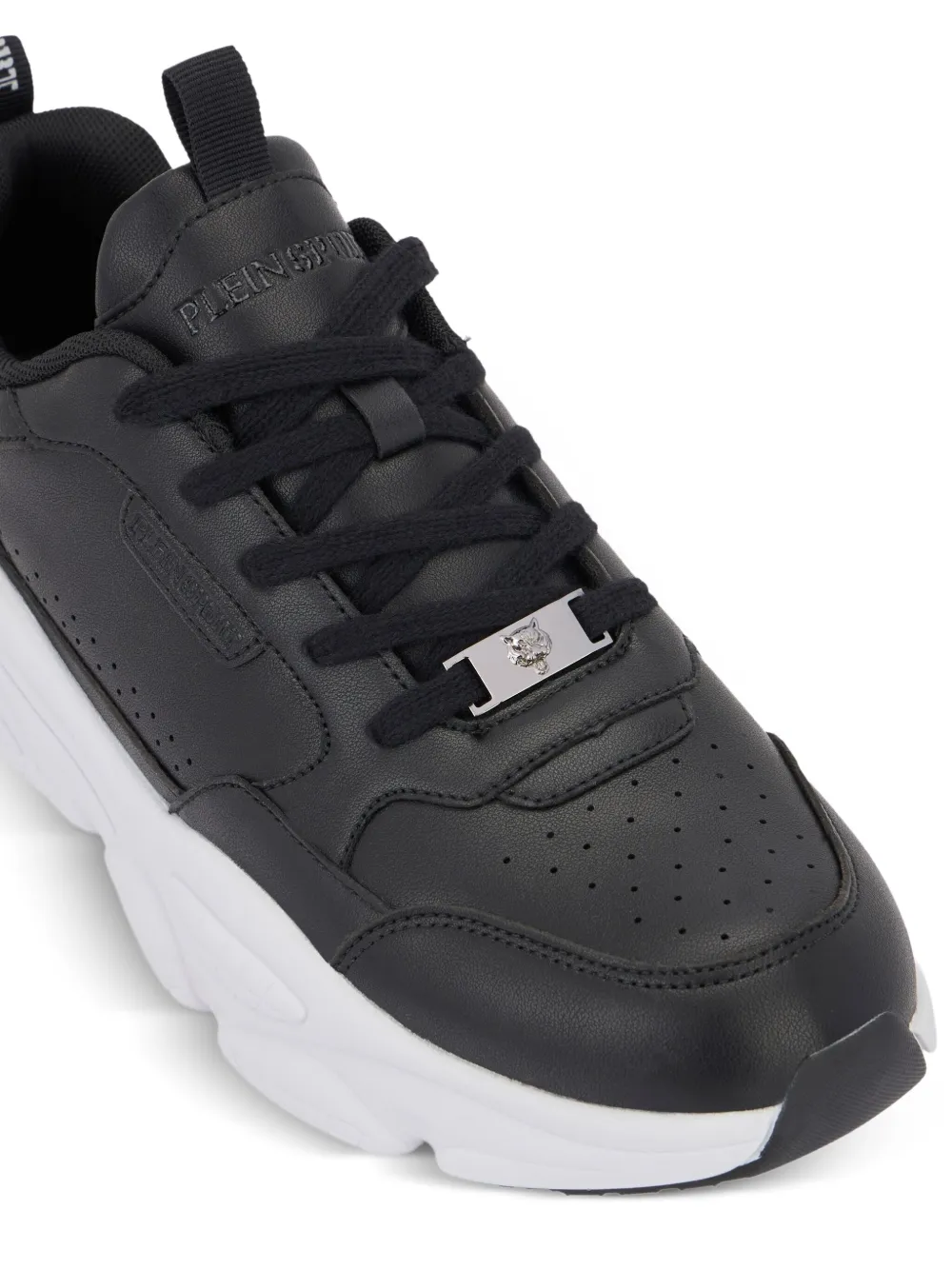 Plein Sport Ghost X Gen.X.05 sneakers met logoplakkaat Zwart