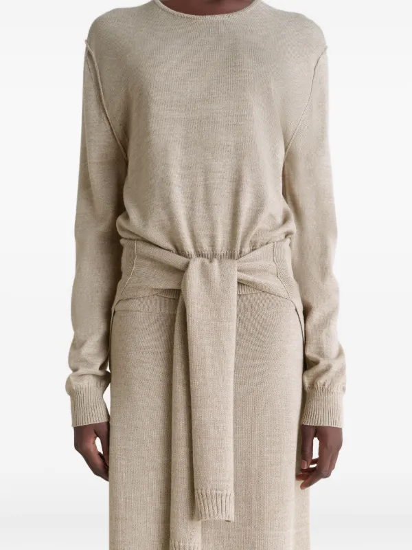 LEMAIRE トロンプルイユ セーター | ニュートラル | FARFETCH JP