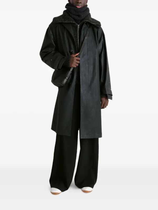 ジャケット・アウター LEMAIRE 24SS HOODED RAINCOAT LEMAIRE Hooded Raincoat | Black | FARFETCH JO
