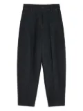 LEMAIRE patch-pockets trousers - Blue