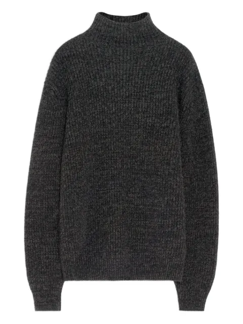 LEMAIRE high-neck ribbed sweater