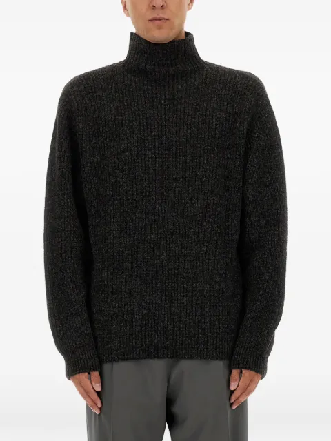 LEMAIRE high-neck ribbed sweater