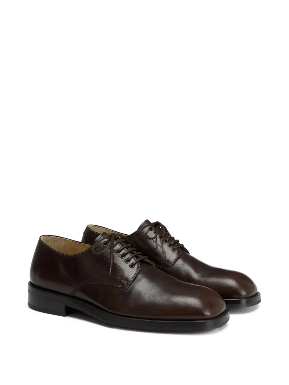 LEMAIRE elongated-toe lace-up derby shoes | Derby Shoes | Image 2