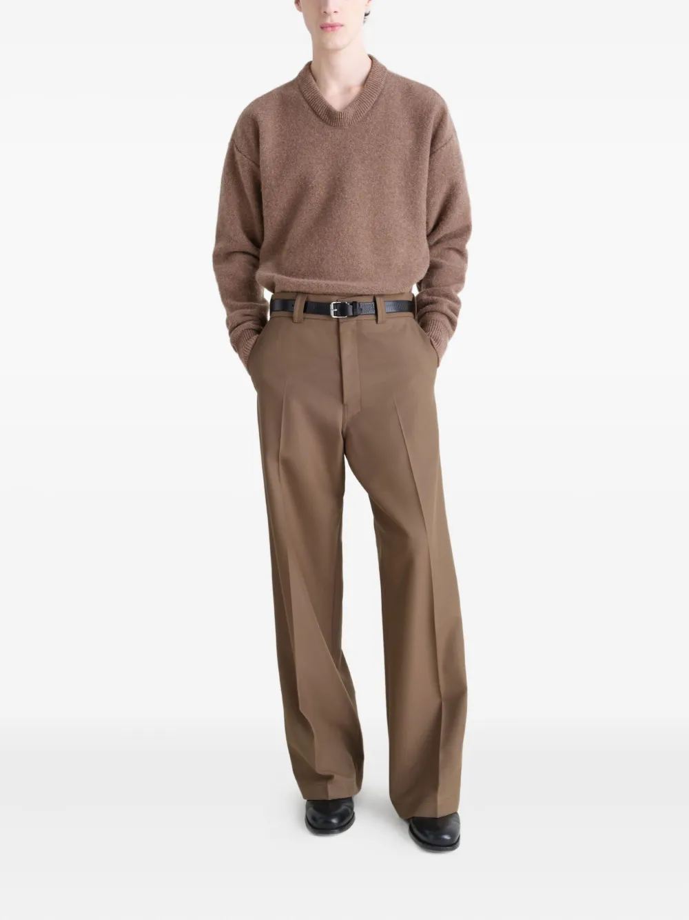 LEMAIRE V-neck wool sweater | Knitted Sweaters | Image 2