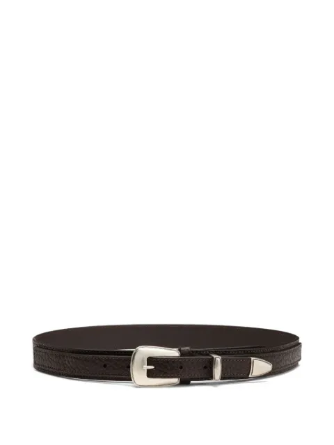 LEMAIRE Minimal Western leather belt