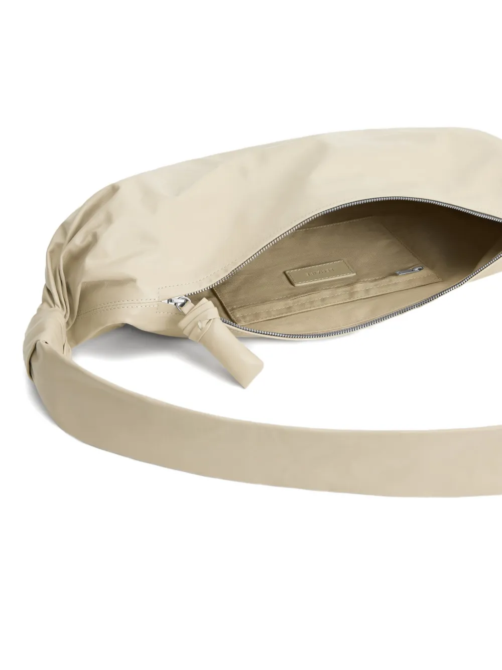 LEMAIRE Medium Soft Croissant schoudertas Beige