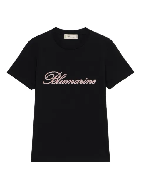 Blumarine logo-embellished T-shirt