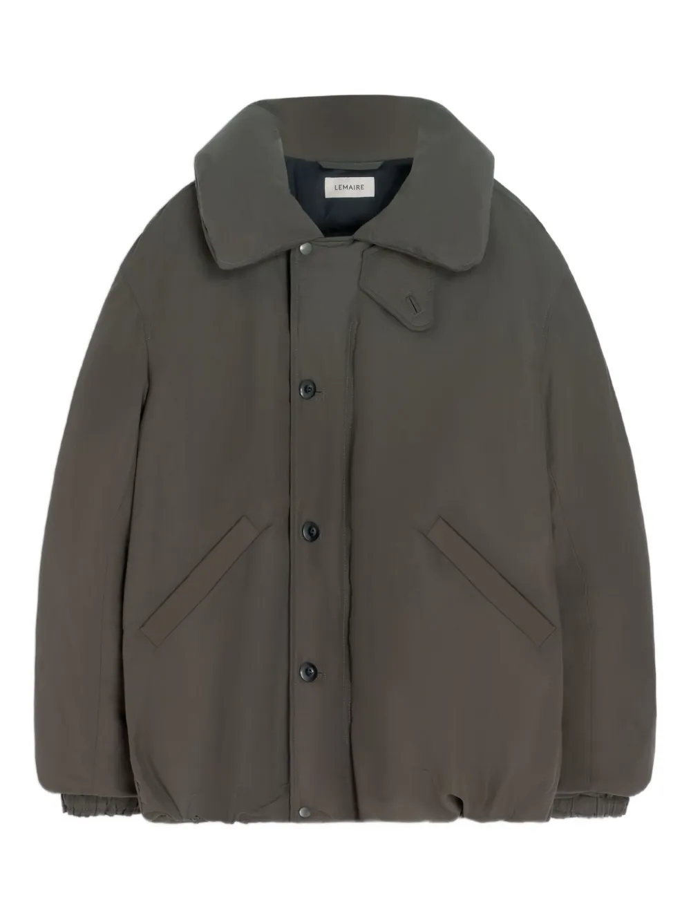 LEMAIRE bubble-collar puffer jacket | Grey | Image 1