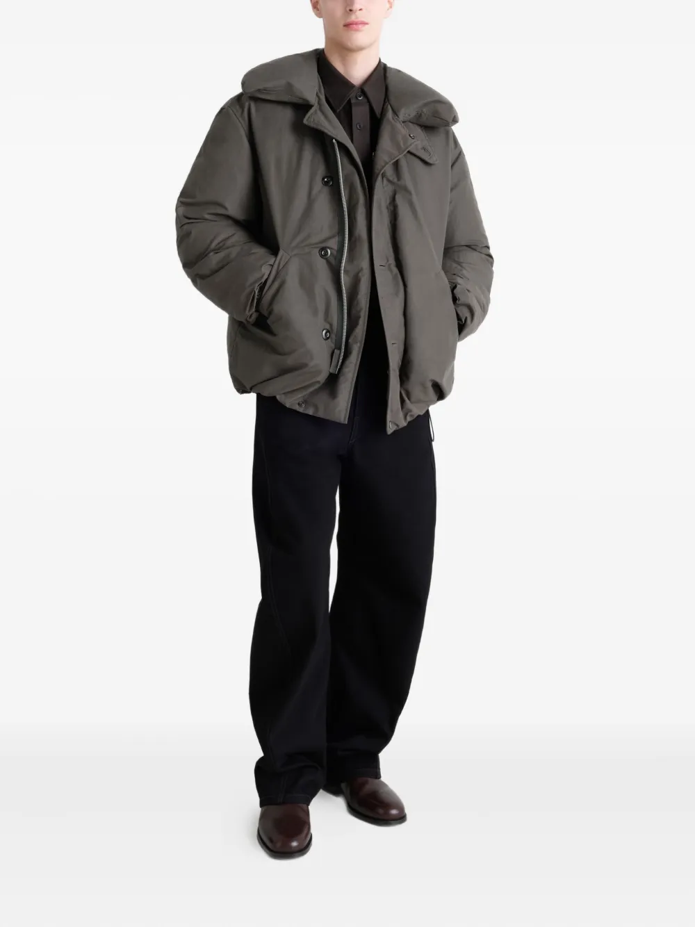 LEMAIRE bubble-collar puffer jacket | Down Jackets | Image 2