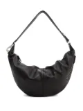 LEMAIRE Quiver curved zip shoulder bag - Brown