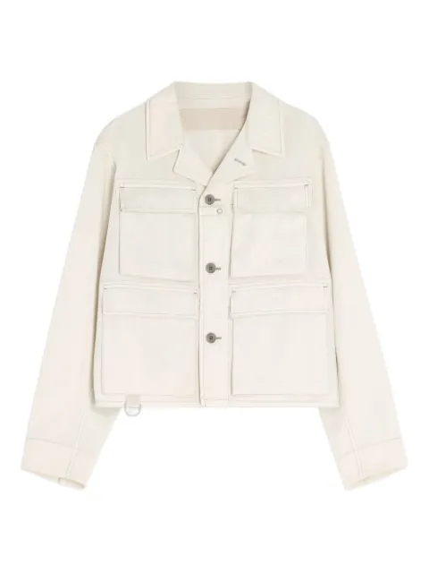 LEMAIRE gusseted-pocket utility military jacket