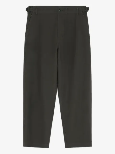 LEMAIRE pantalones carrot con pretina ajustable