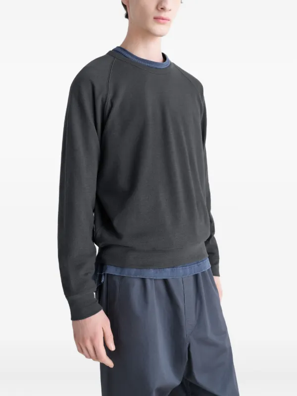 LEMAIRE クルーネック スウェットシャツ | グレー | FARFETCH JP