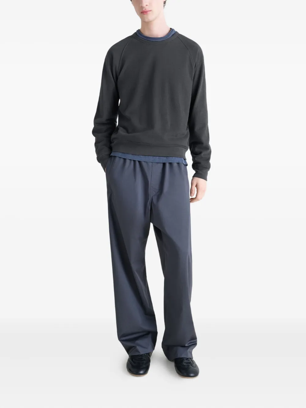 LEMAIRE Sweater met ronde hals Grijs