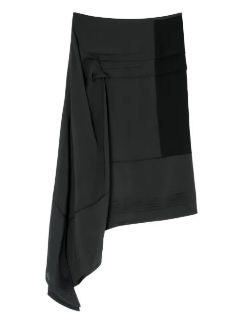 LEMAIRE pleated asymmetric skirt