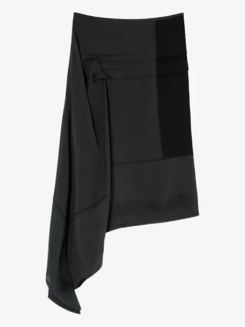 LEMAIRE pleated asymmetric skirt