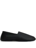 LEMAIRE slip-on square-toe loafers - Black