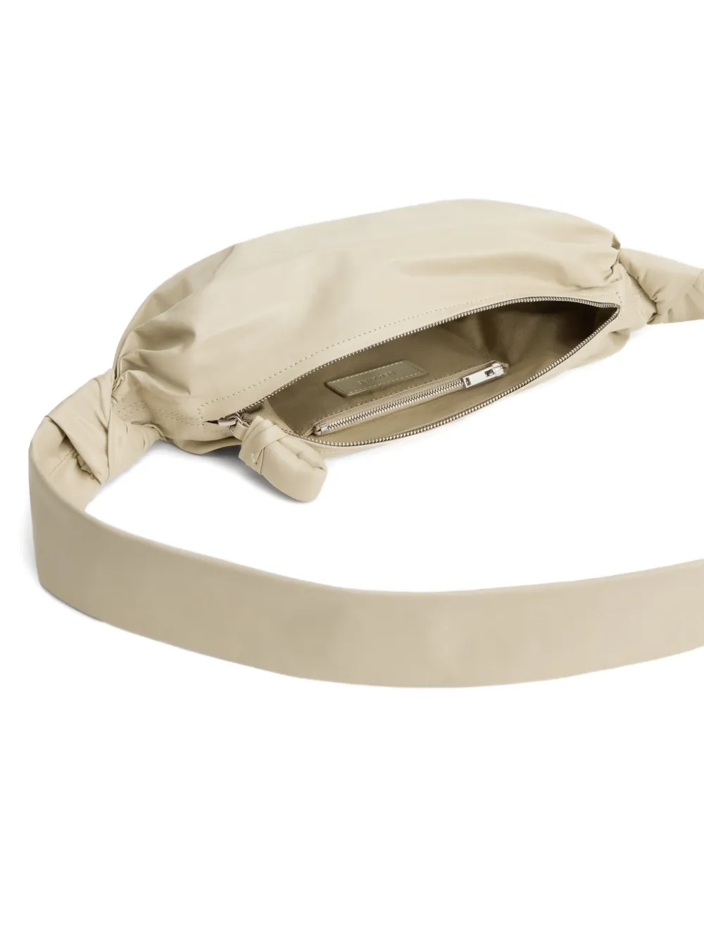 LEMAIRE Kleine Soft Croissant schoudertas Beige