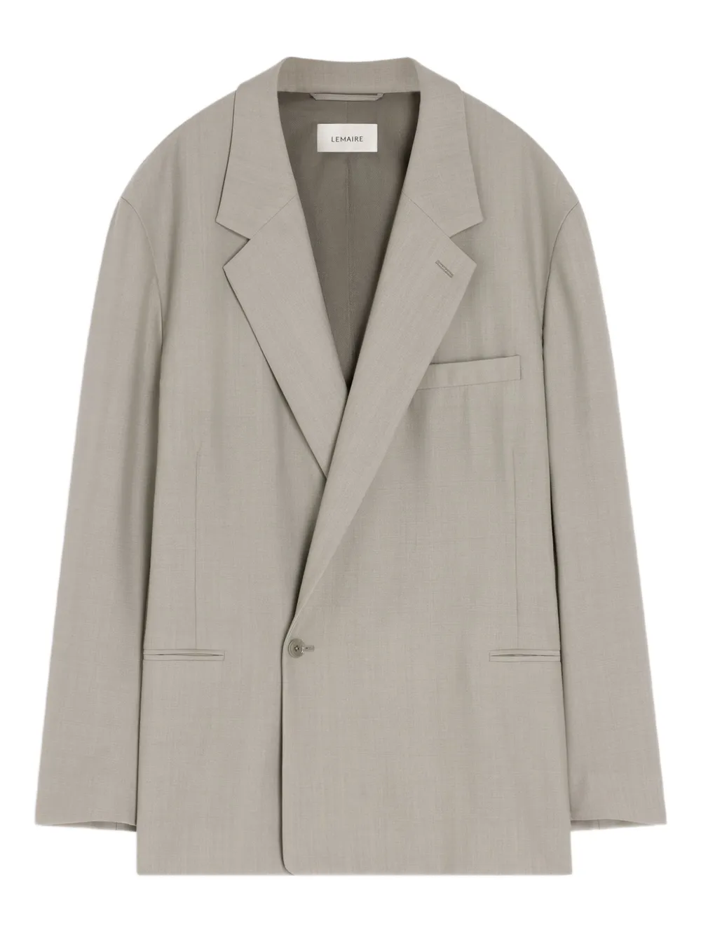 LEMAIRE double-breasted tailored blazer | Neutrals | Image 1