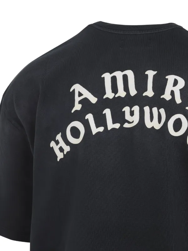 【関税込み】AMIRI ブラック 'Amiri Hollywood' Tシャツ 30580691_59440073_600.jpg