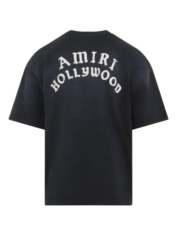 AMIRI Hollywood T-shirt | Black | FARFETCH GR