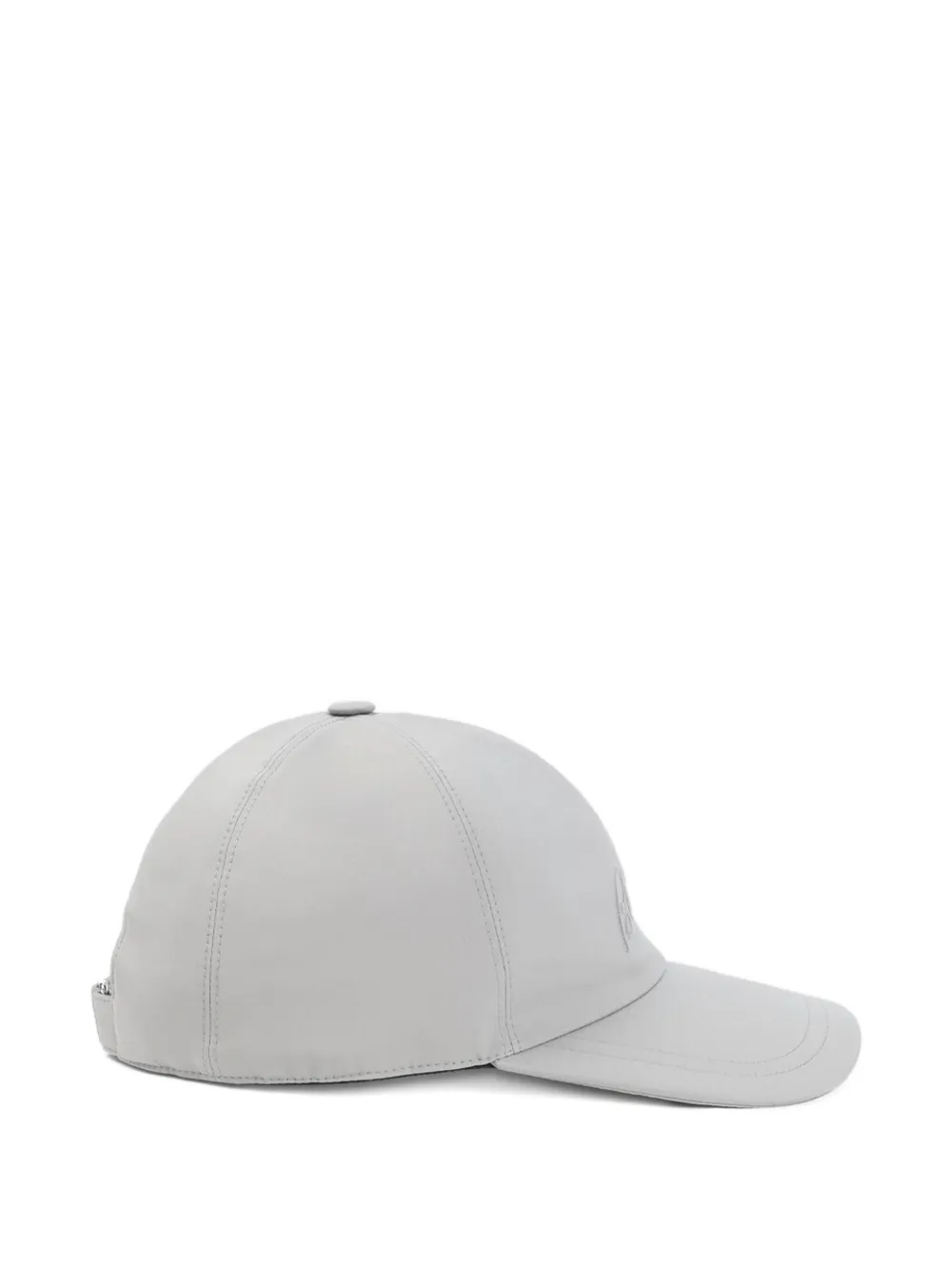 Brioni Pet met geborduurd logo - Grijs