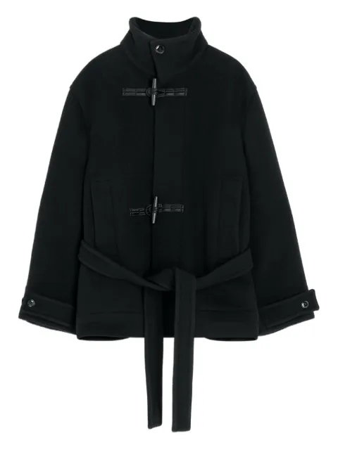 LEMAIRE toggle-fastening belted duffle coat