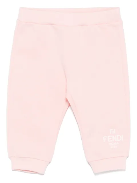 Fendi Kids pants con motivo del logo