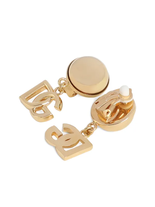 【関税＆送料込み】Dolce & Gabbana Logo Drop Earrings 19422406_43191723_600.jpg