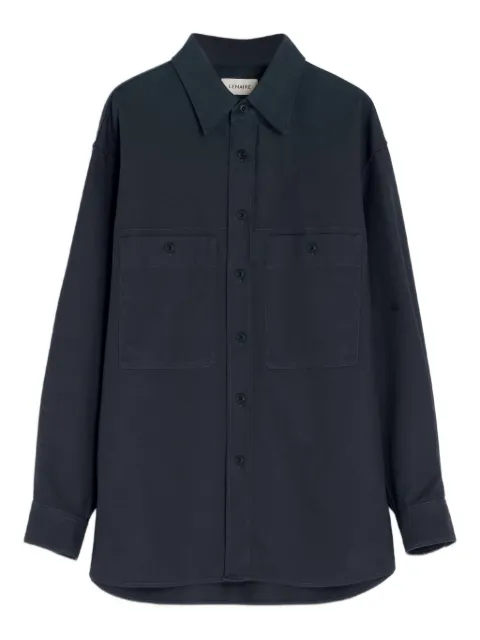 LEMAIRE patch-pocket twill overshirt