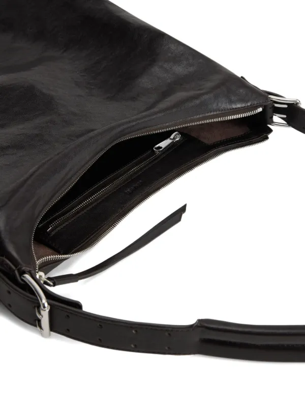LEMAIRE Belted Shoulder Bag | Black | FARFETCH