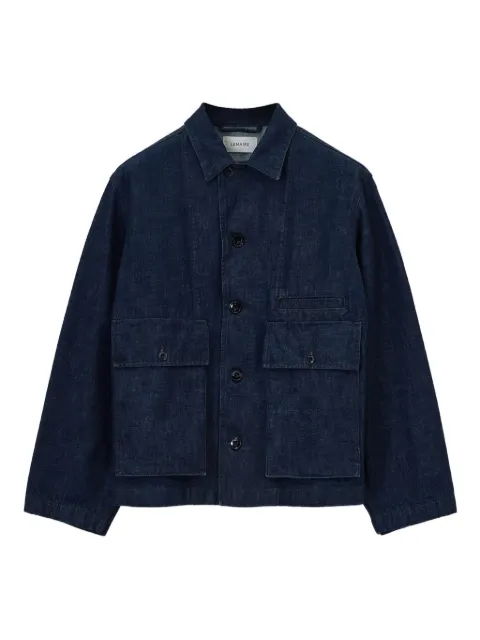 LEMAIRE pocket-embellished denim jacket