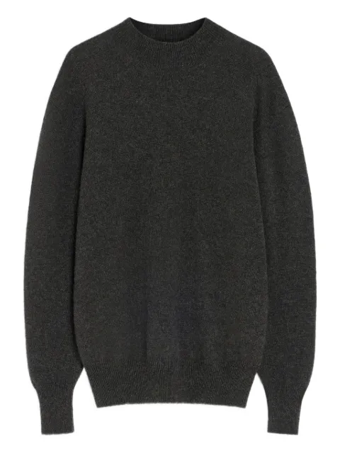 LEMAIRE mock-neck ribbeed sweater