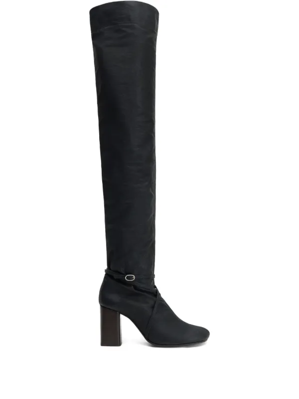 Lemaire 80mm Anatomic Boots in Black