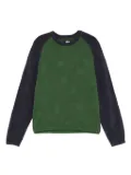 Stüssy raglan-sleeve sweater - Green