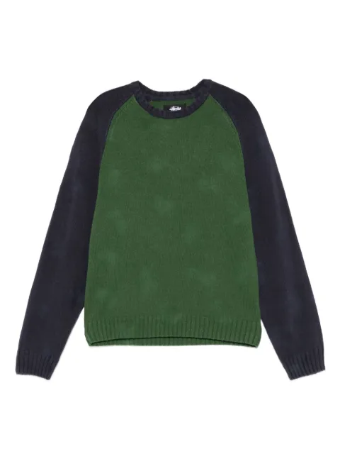 Stüssy raglan-sleeve sweater