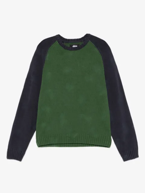Stüssy raglan-sleeve sweater