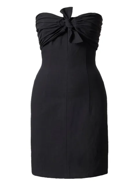 TOVE strapless bow mini dress
