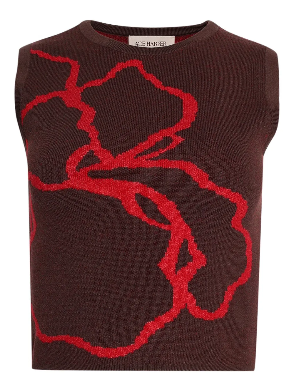 ACE HARPER Kellie vest | Brown | Image 1
