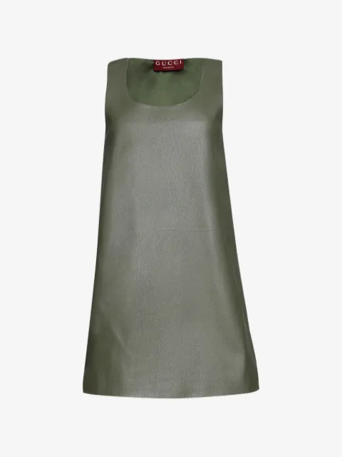Gucci robe sans manches à coupe courte