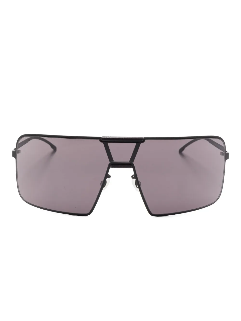 Mykita x Rimowa zonnebril met schild montuur Zwart