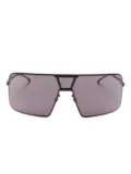 Mykita x Rimowa shield-frame sunglasses - Black